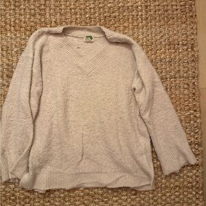 ANTHROPOLOGIE CREAM SWEATER